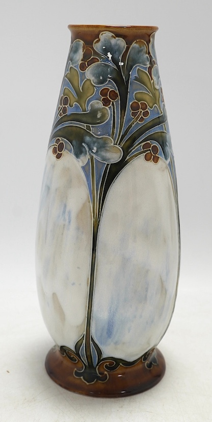 Mark V. Marshall, a Royal Doulton stoneware vase, 26.5cm. Condition - good